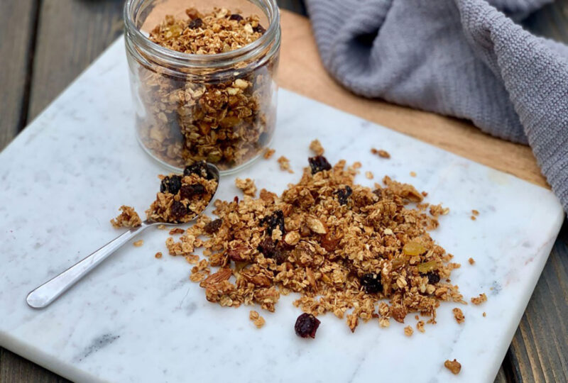 Easy fruit and nut granola is great for on-the-go senior - Seasons